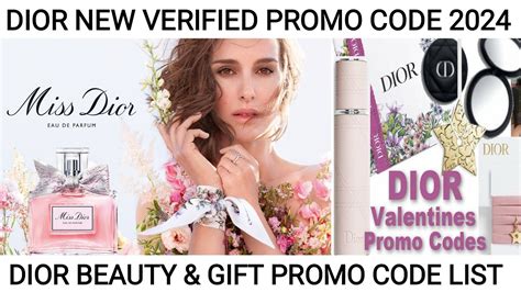 dior promo code canada first order|dior beauty promo code.